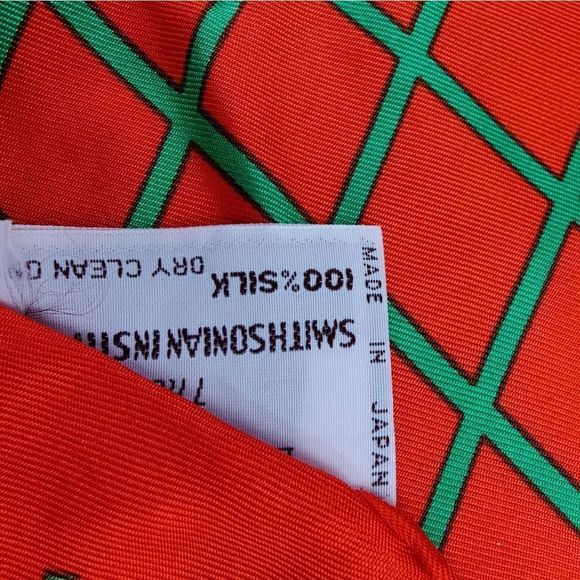 VINTAGE ANUSZKIEWICZ SILK SCARF - Picture 4 of 4